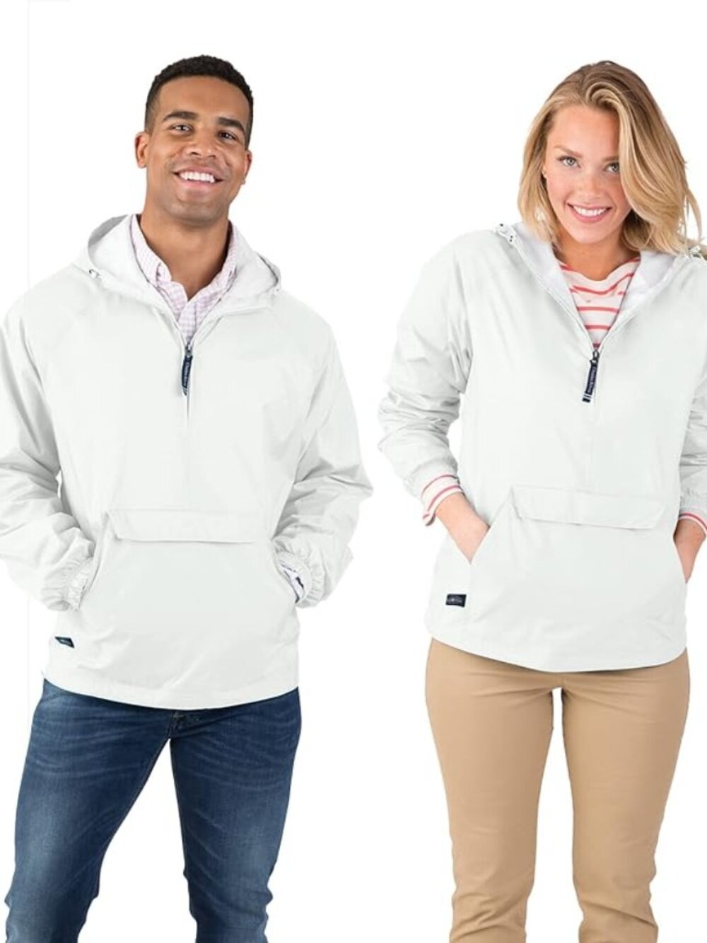 NWT Charles River Apparel Unisex Classic Solid Pullover Jacket